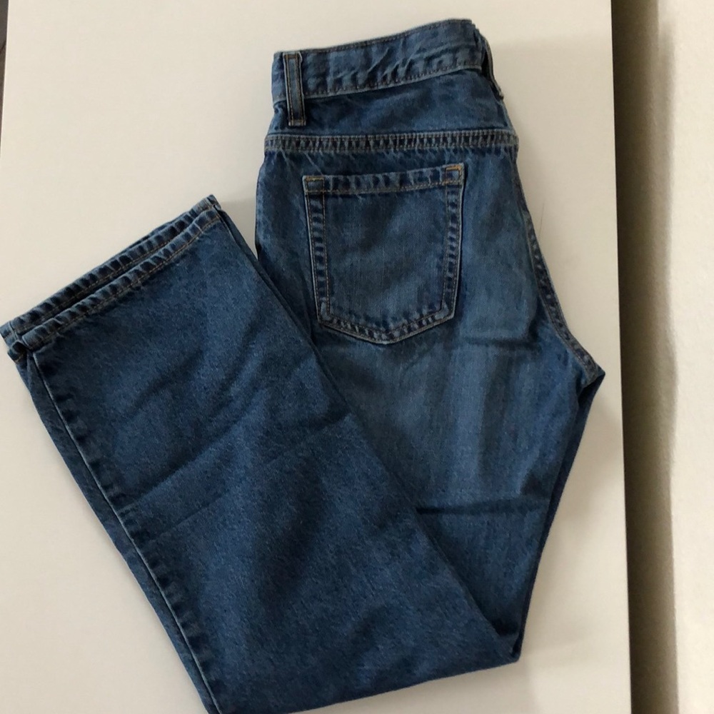 Old Navy boys loose boot-cut jeans